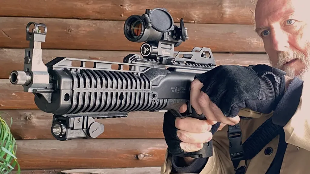 Shooting the Hi-Point 955P.