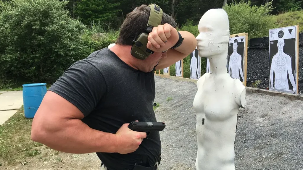 Mr Target Rubber Dummies provide realistic close-quarters training.