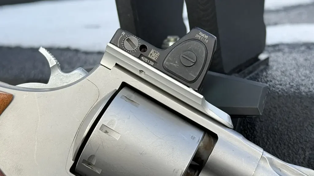 Running a red dot on revolvers adds another level of accuracy and performance.