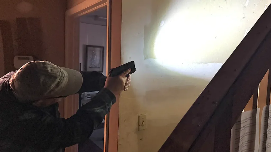 Running a weapon-mounted light is an excellent idea if your daily carry pistol is also your home defense pistol.