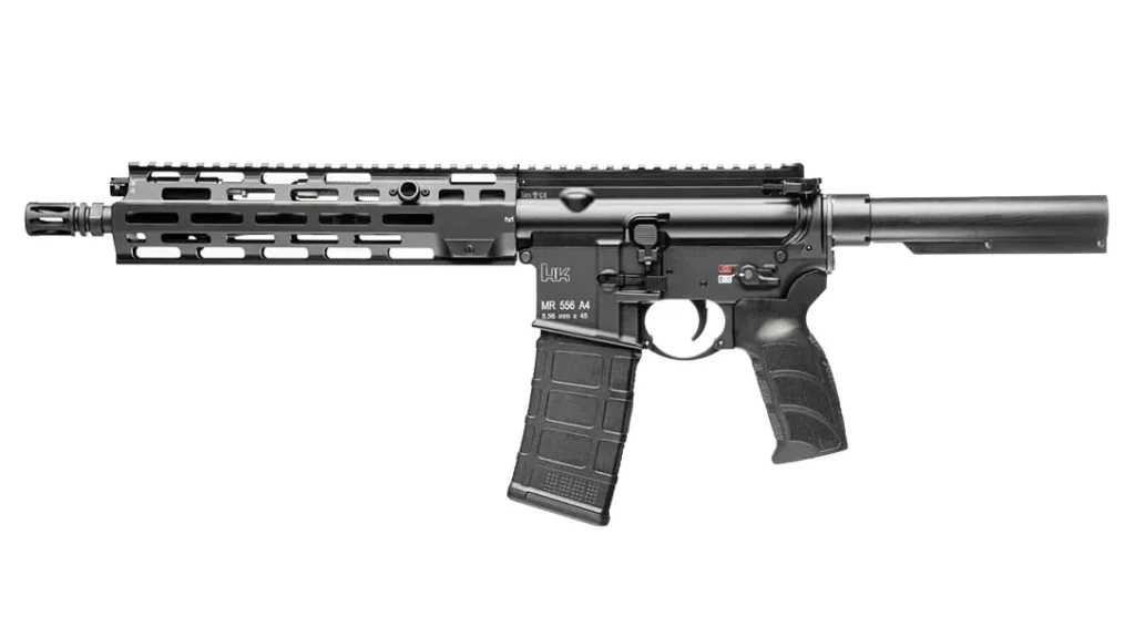 SHOT Show Full-Size Handguns: HK: MR556 A4 Pistol.