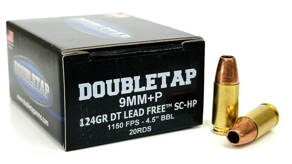 SHOT Show Handgun Ammo: DoubleTap 124-grain DT Lead-Free SC-HP.