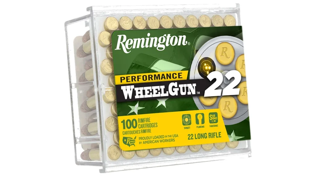Remington Performance Wheelgun 22.