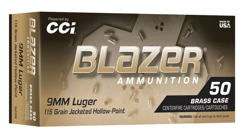 CCI Blazer Brass HP.