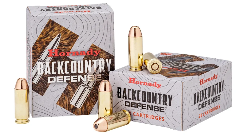 Hornady Backcountry Defense.