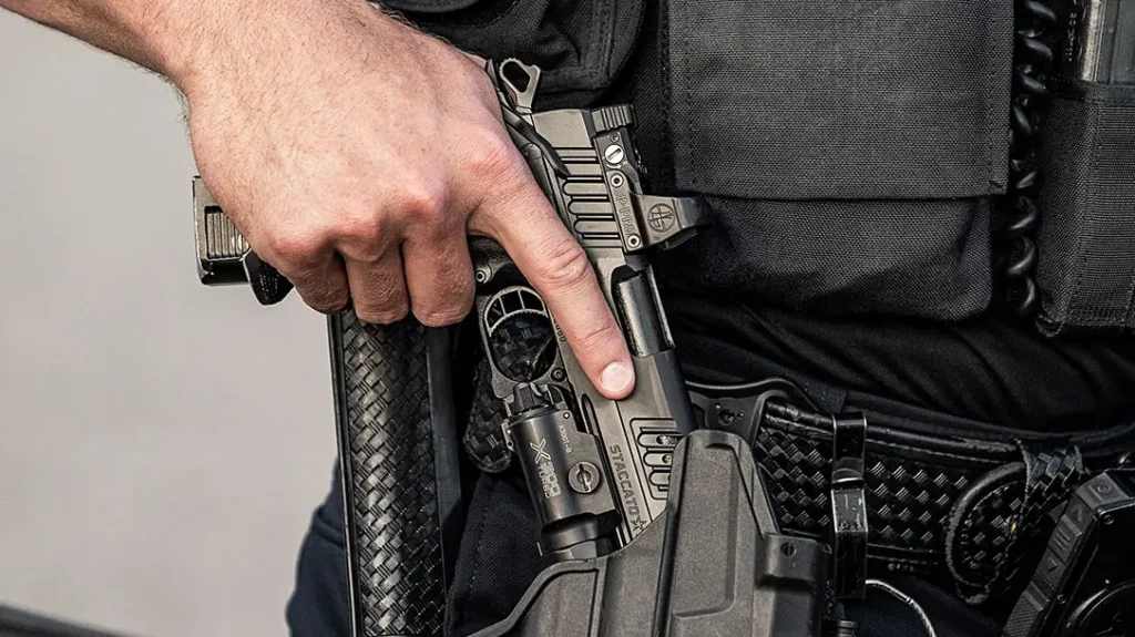 This extensive holster compatibility ensures you can find a suitable holster for your specific needs, whether for duty use, concealed carry, or other applications.