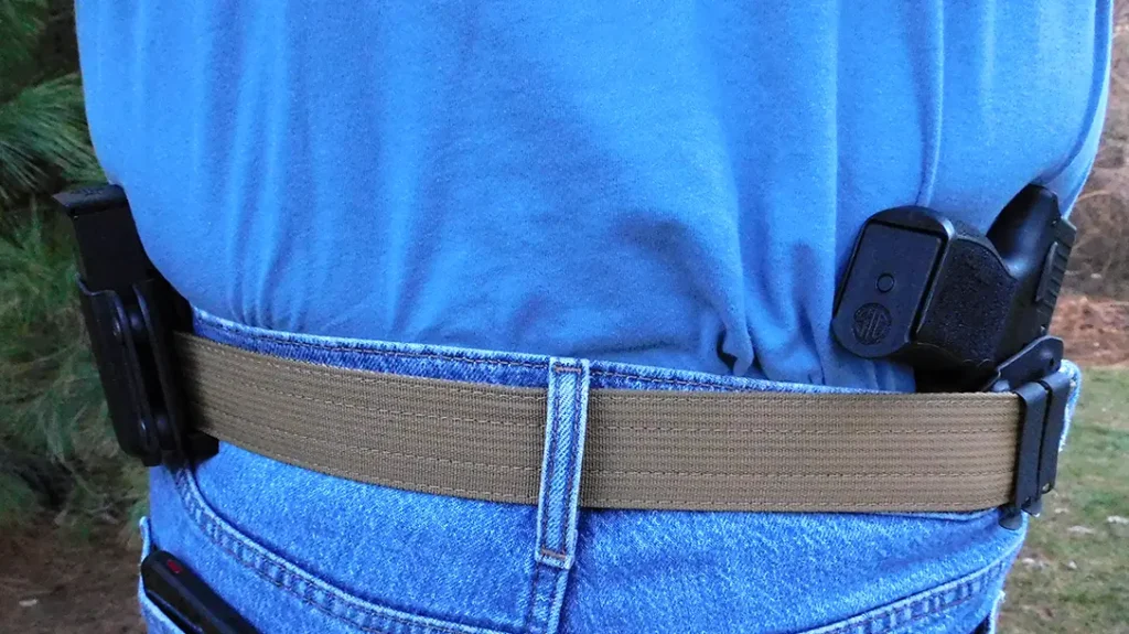 The Tenicor Holsters full carry system.