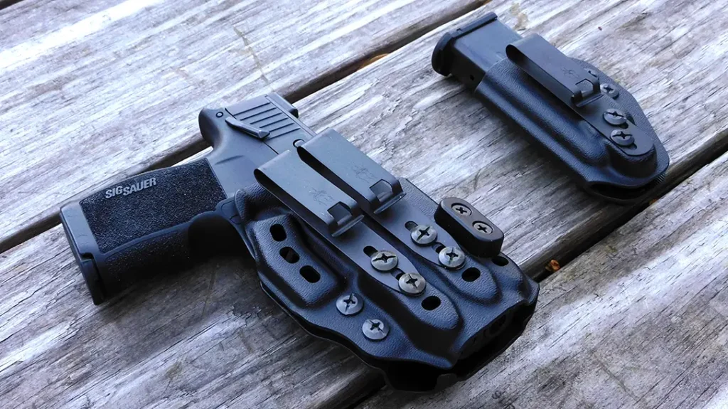 The VELO5 AIWB is a dedicated appendix holster.