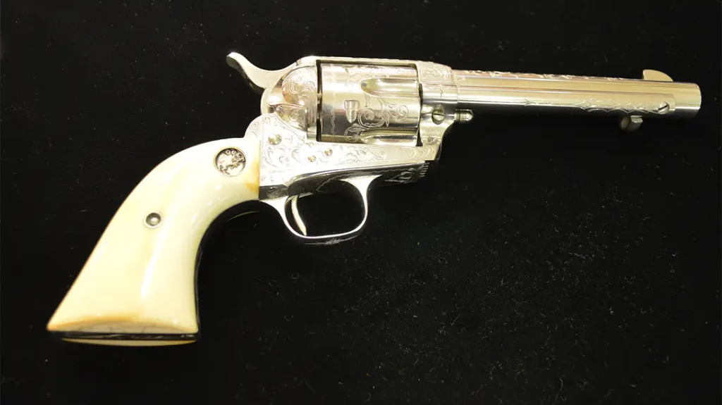 Engraved Revolver