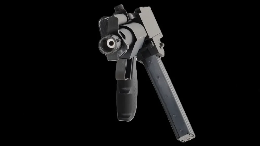 The BMP-23 features a unique 40-degree pivot. 