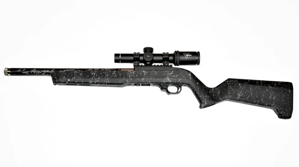 Full length of Ruger 10/22 Carbon Fiber