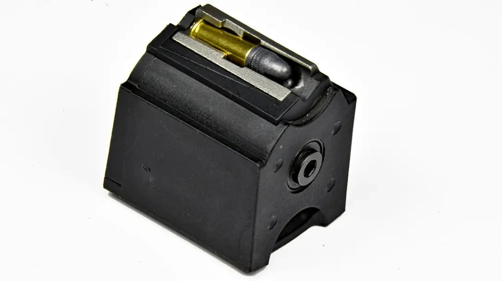 Ruger 10/22 rotary magazine.