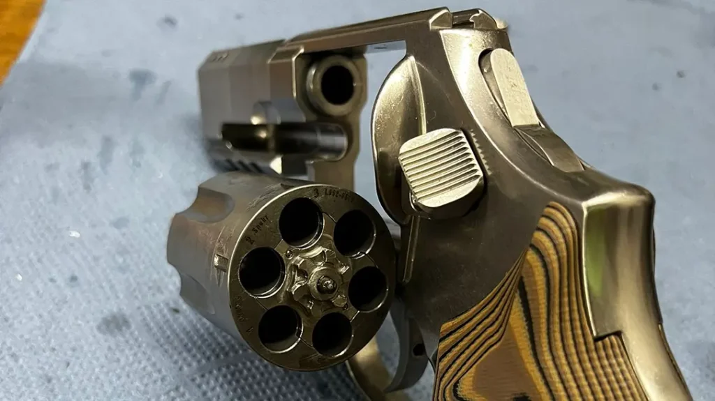 Bobbing the hammer on a defensive revolver eliminates the risk of the cocking spur catching on clothing.