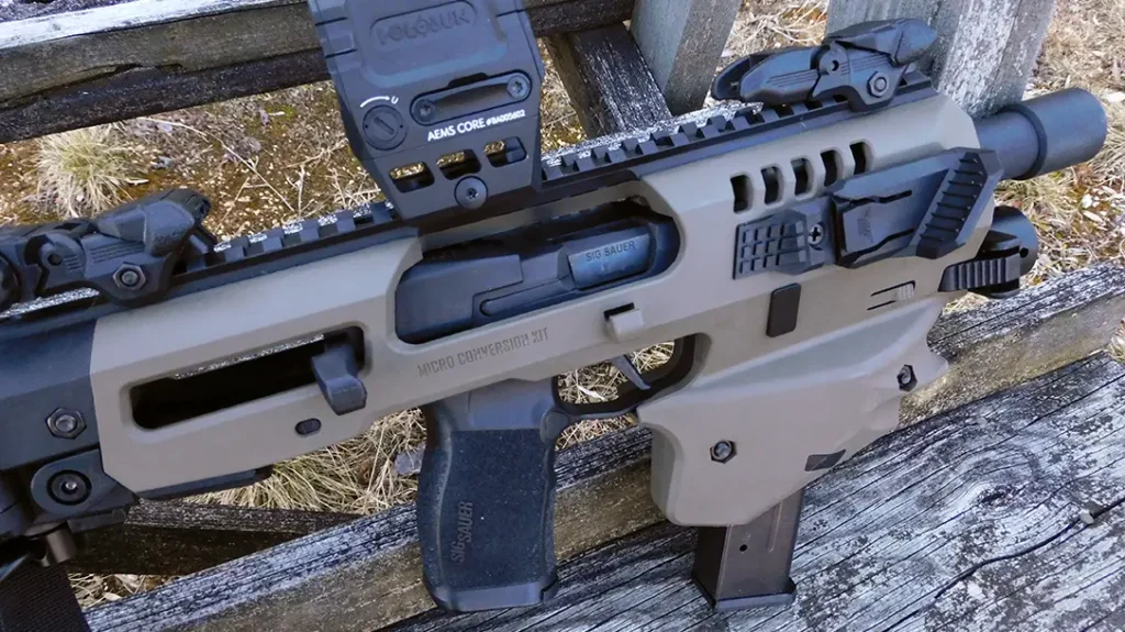 Installing your pistol into the MCK is very easy and requires no tools.