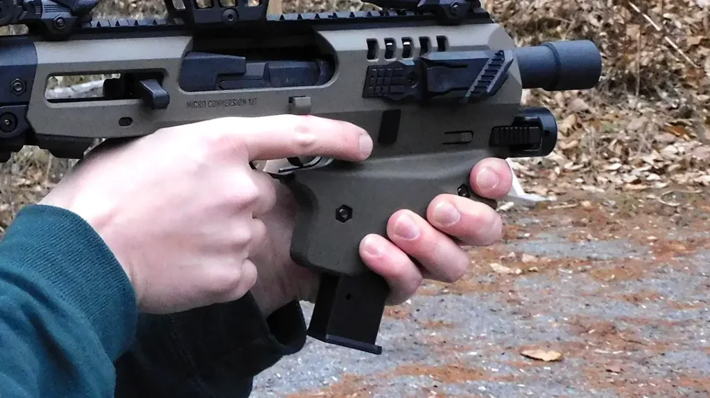 The CAA Micro Conversion Kit allowed me to shoot my P365XL very accurately and more quickly than just using the pistol.