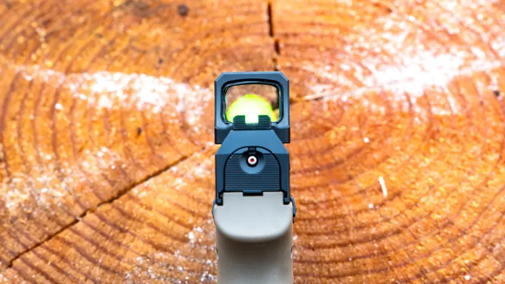 If you plan on running either of these pistols with just iron sights, I highly recommend replacing the factory sights.