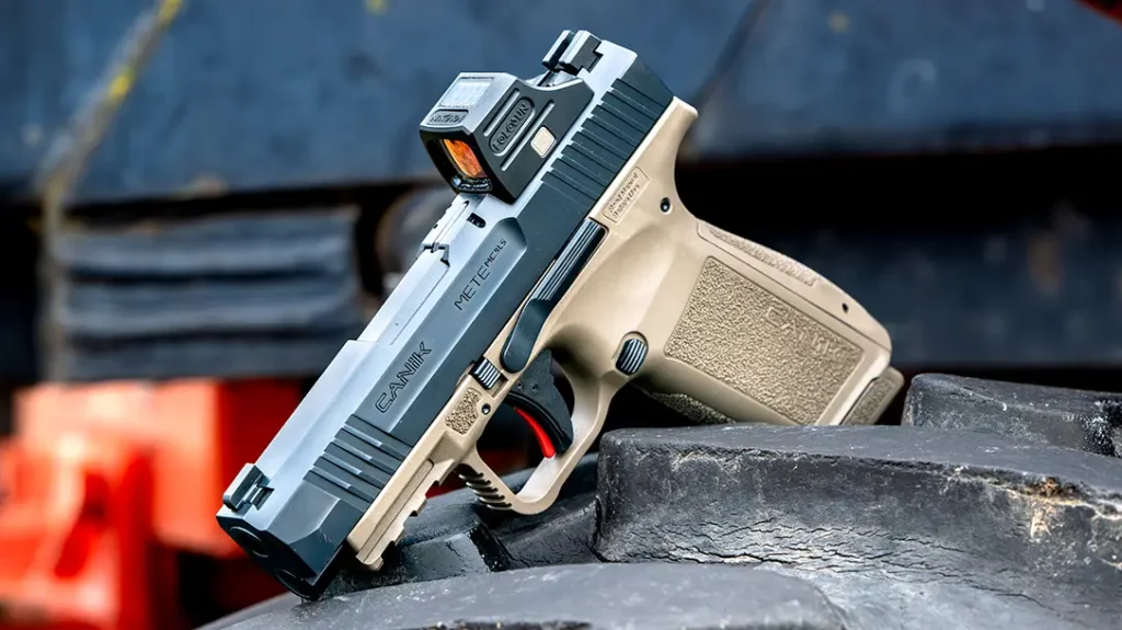 Canik has become known for its amazing factory triggers, which are present on the METE MC9L & MC9LS.