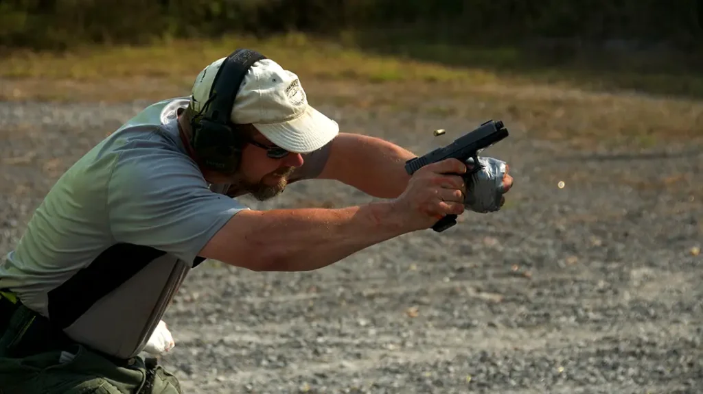 What do you do when your rifle gives you a click rather than a bang, and there is a mess in the ejection port?