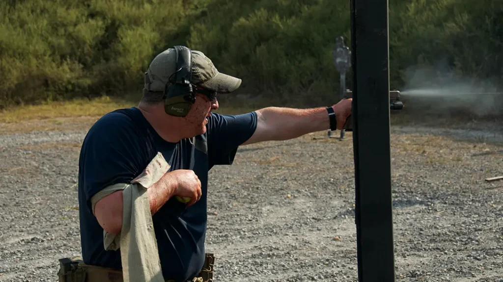 These are the types of things that you will learn in injured shooter training classes.