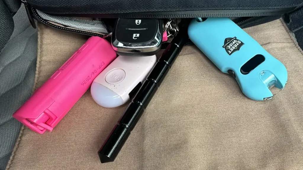 Make sure to train with your Self-Defense Keychain before carrying it.