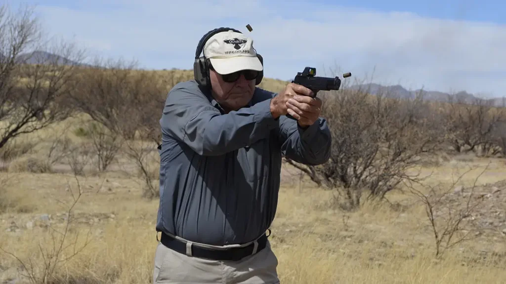 During his field testing, the author found the Springfield Armory TRP AOS to be very controllable when firing doubletaps and controlled pairs.
