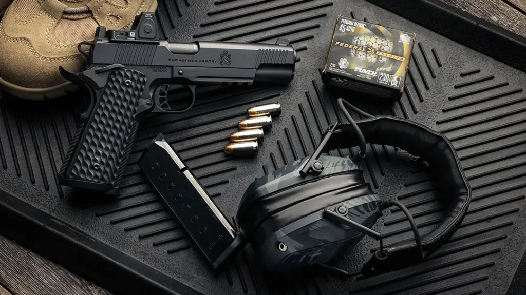 Springfield Armory’s latest TRP AOS is a production gun featuring many custom features that savvy 1911 shooters desire.