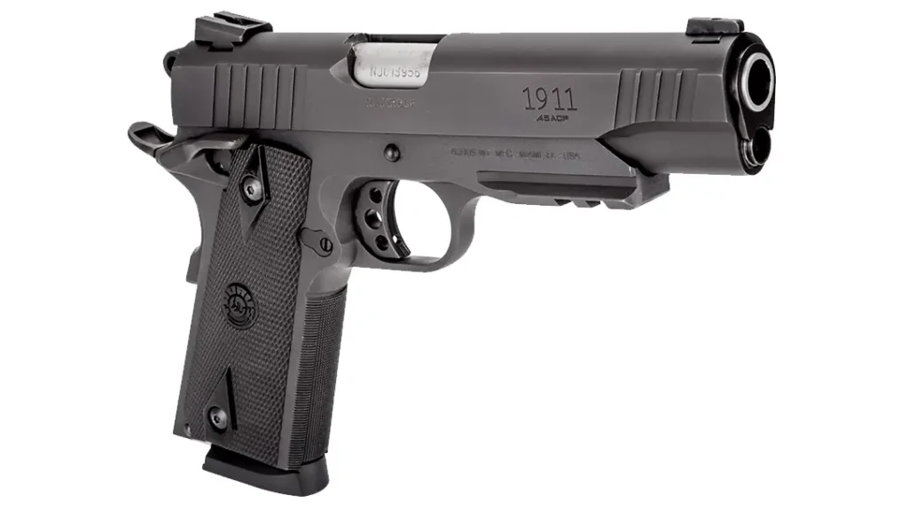 Taurus 1911 with rail.
