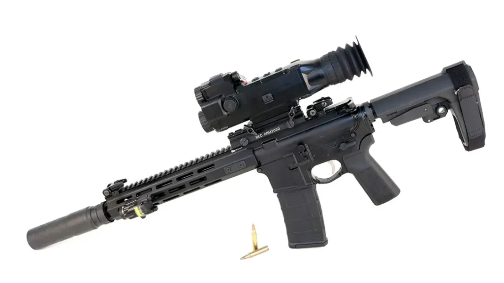 Full view of the Springfield Armory SAINT Victor pistol.