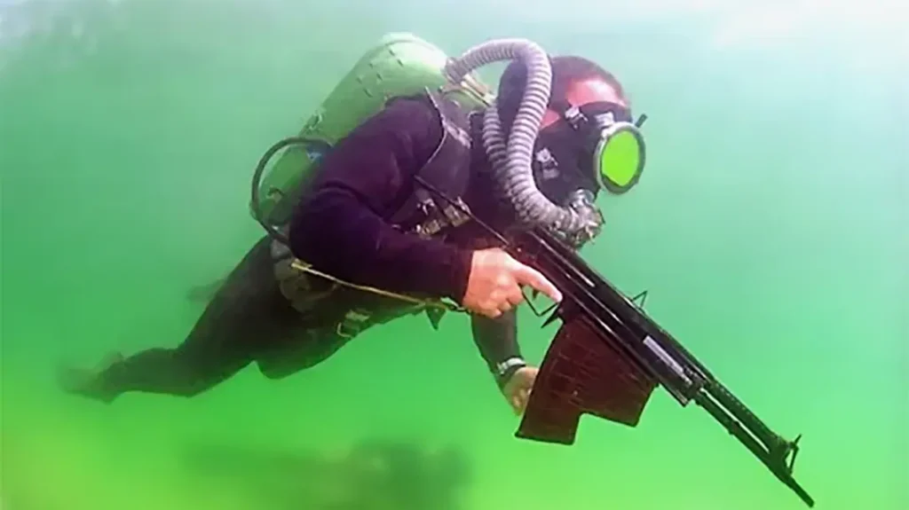The APS underwater rifle