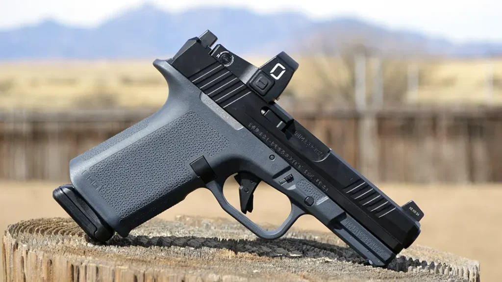 The RXM comes ready for optics.