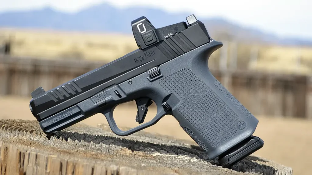 Full view of left side of the Ruger RXM.