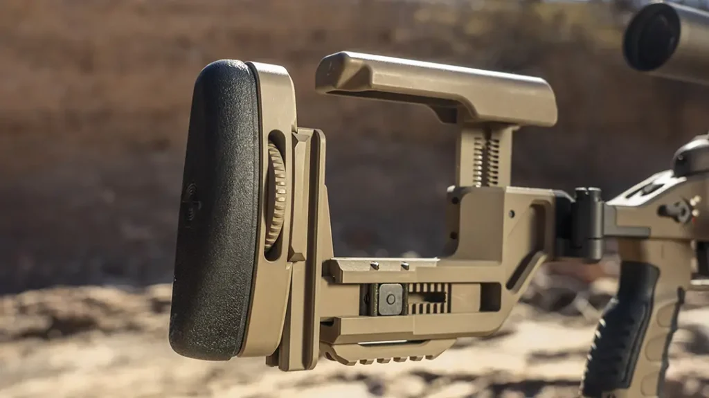 fully adjustable stock on the SSG M1