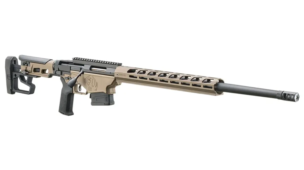 A Mapgul grip comes on the RPR. 