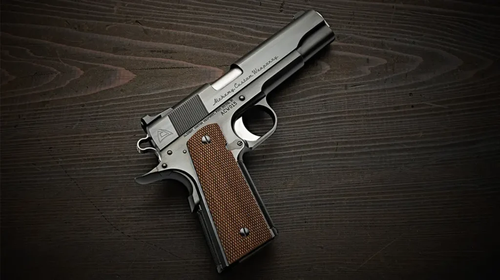 Chambered in 9mm and .45 ACP