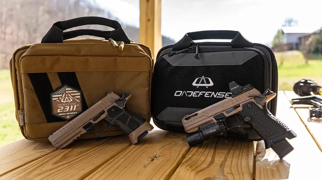 The OA Defense original 2311 next to the Pro Elite.
