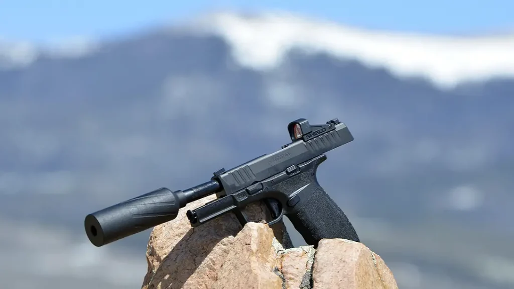 The versatile Silencer Central Banish 9K suppressor.