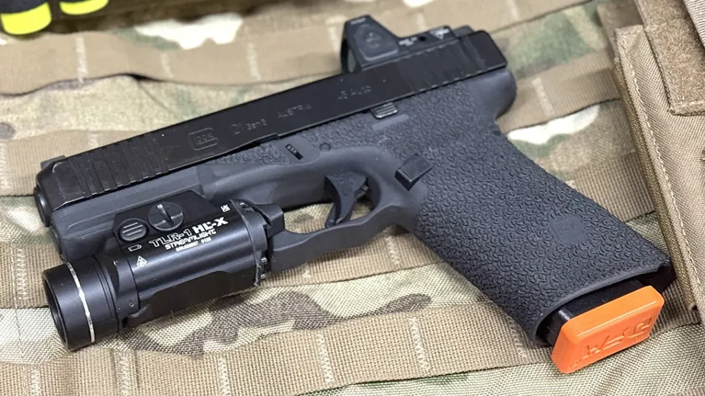 The good folks at DryFireMag developed a magazine that resets the trigger, keeping you on target during dry-fire sessions.