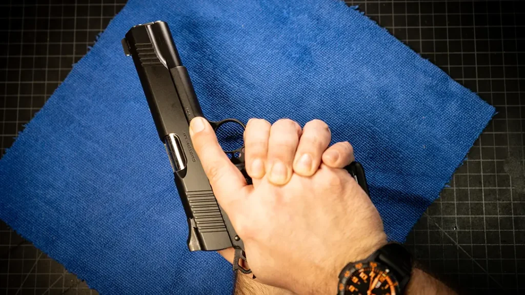 What separates a decent grip from a great one is pressure and consistency.