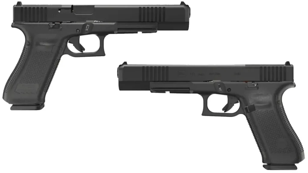 The GLOCK G17L Gen5 MOS.