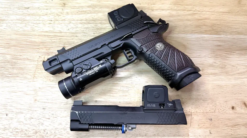 Wilson Combat provided an exact match of my EDC X9 with the same barrel length using their latest compensator.