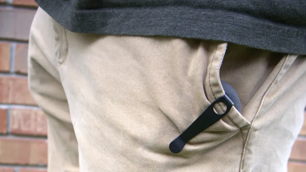 Once you pick which side to mount the belt clip, the North American Arms Rule 1 Gun is ready to carry.