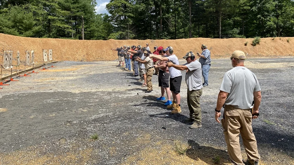 Justified Defensive Concepts (JDC) was holding a Red Dot Pistol Essential class at EVTC a week after the second Origin Shooting Match.