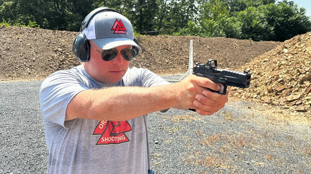 Ken Bloxton, the founder of Origin Shooting.