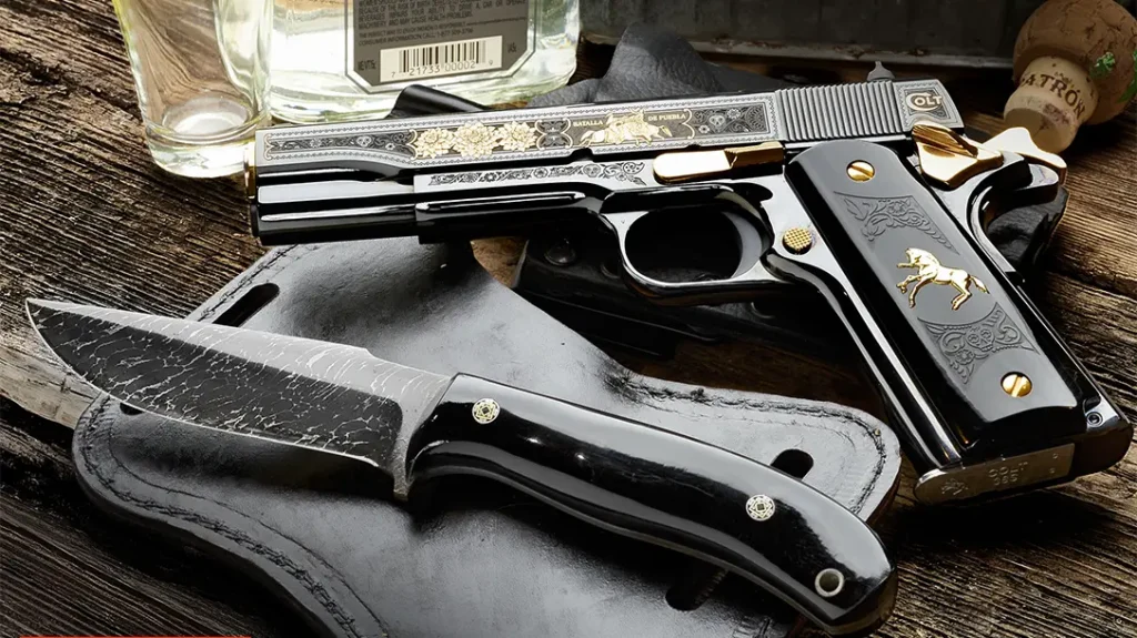 Comes with an optional knife