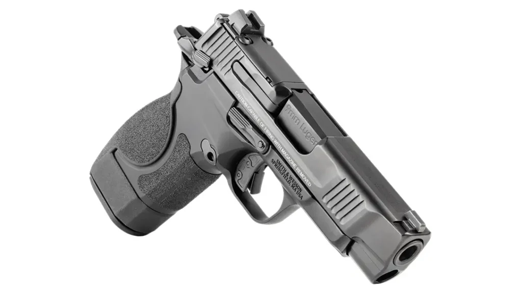 The Smith & Wesson CSX E-Series features an optic-ready slide.