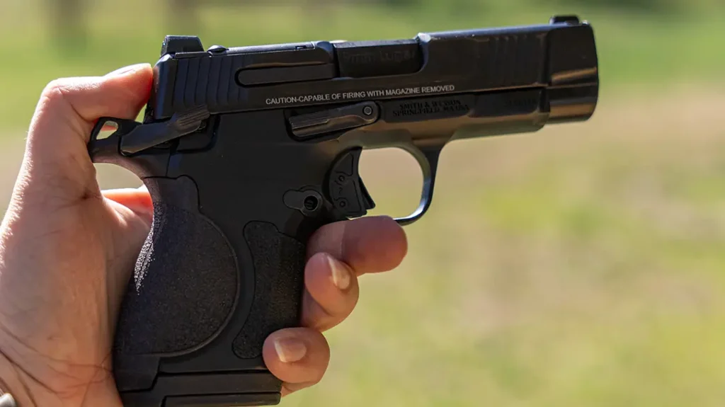 The CSX E-Series is a hammer-fired pistol and is single-action only.