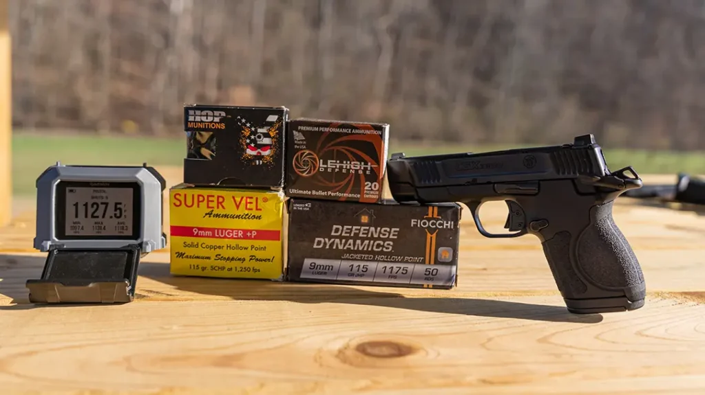 The author had no issues running the different types of defensive ammunition.