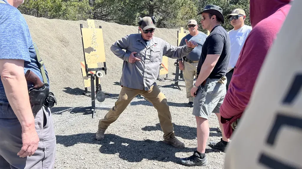 Colton Miller, our primary instructor, didn’t just run drills. He tailored instruction to the individual inside the group.