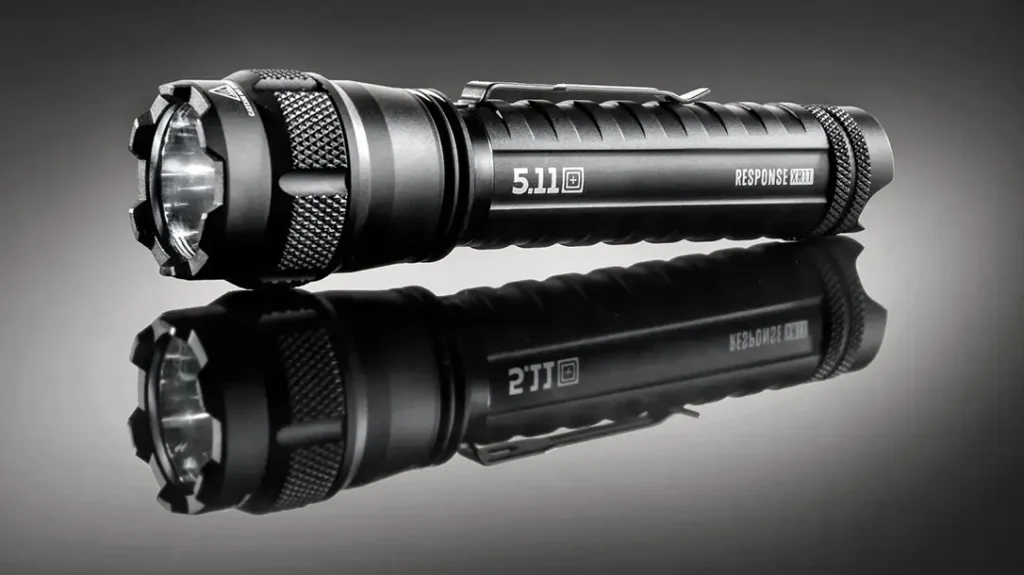 The 5.11 Tactical Response XR1T has a 30 (low mode) and 1,200 (high mode) lumen output.
