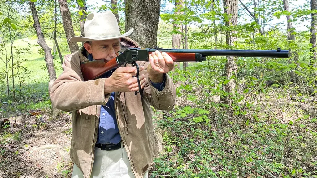 Cimarrons John Russell Rifle range testing.